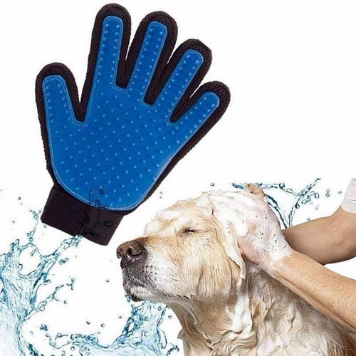 PawRide 3 in 1 Pet Bath Brush Shampoo Dispenser Scrubber